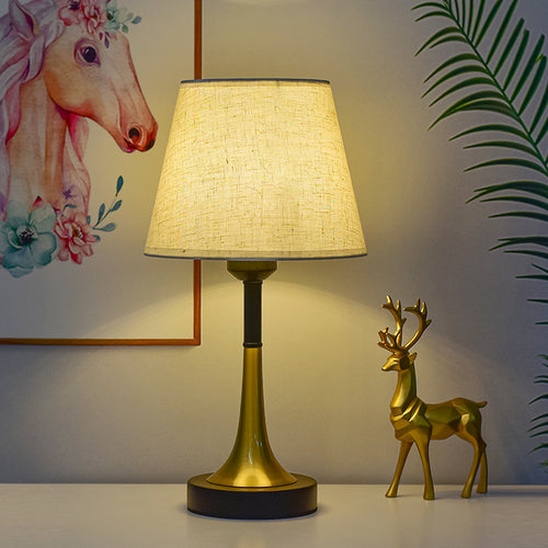 Modern Plated Base Table Lamp
