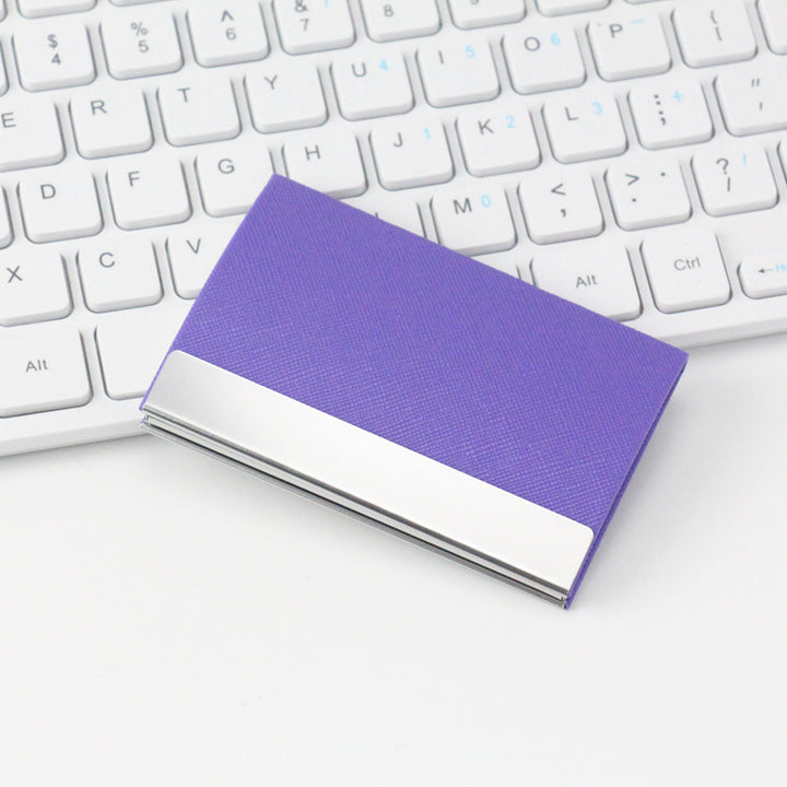 Premium Textured Card Holder