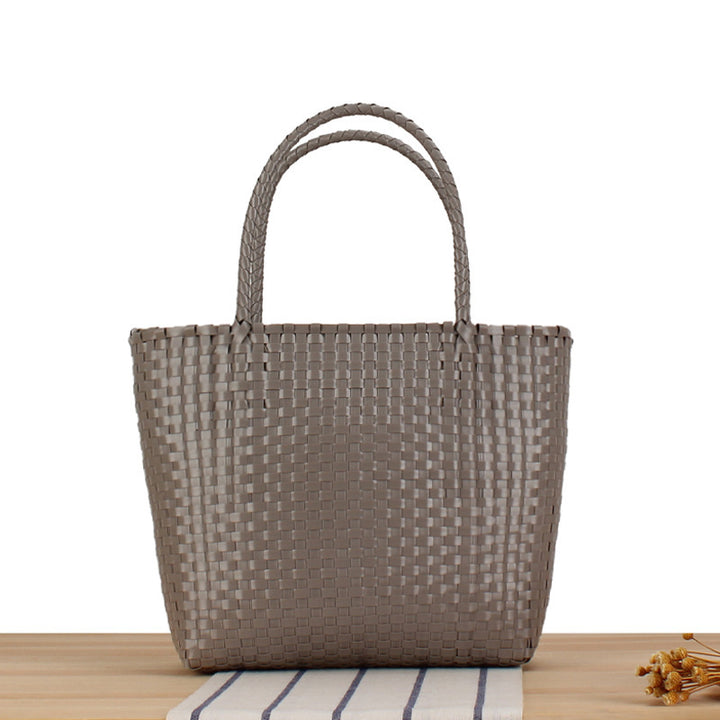 Fashionable beach bag with durable weave Bowlift
