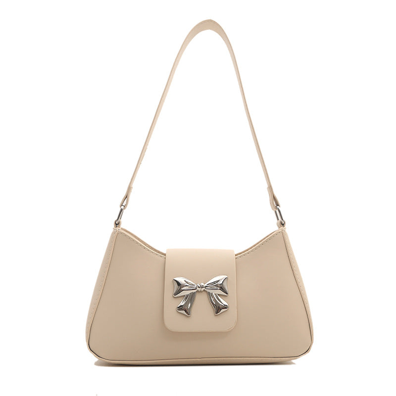Stylish Bow Accent Handbag Bowlift
