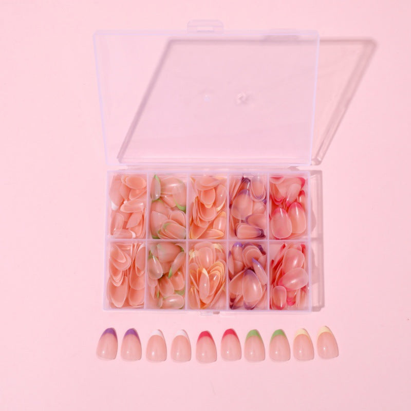 Artificial Nail Set with Various Shapes Bowlift