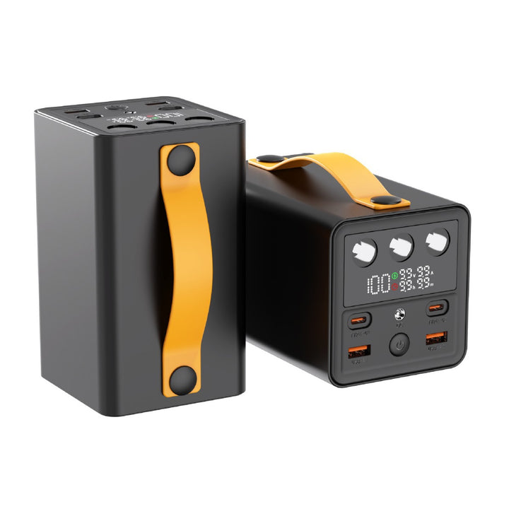Portable multifunction power bank with digital display and fast charging function Bowlift