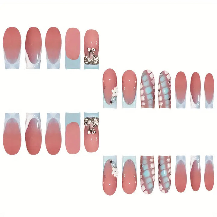 Decorative Acrylic Nail Art Set Bowlift