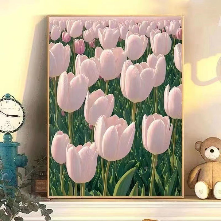 Floral Landscape Canvas Art Bowlift