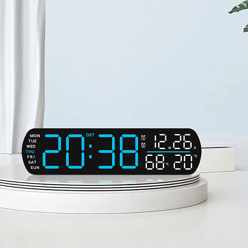 Digital multifunction alarm clock with large LED display Bowlift