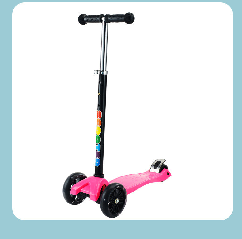 Lean-to-Steer Glider Scooter Bowlift