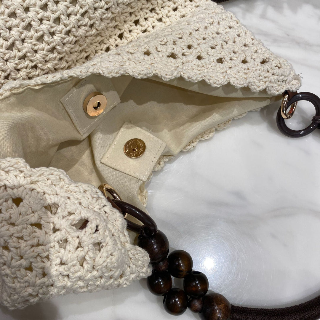 Trendy Macrame Tote Bag Bowlift