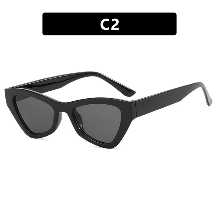 Women's fashion Cat-Eye sunglasses with transparent frame Bowlift