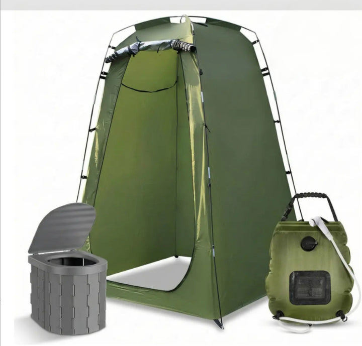 Portable Pop-Up Privacy Shower and Changing Shelter Tent Bowlift