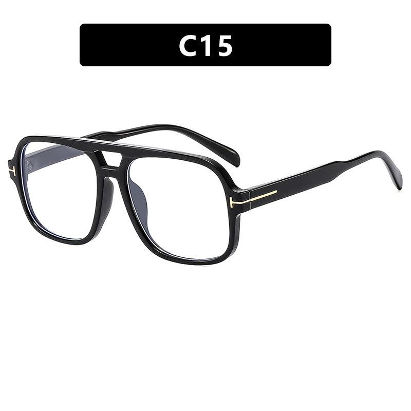 Ladies square designer glasses with delicate frame and modern plastic material Bowlift