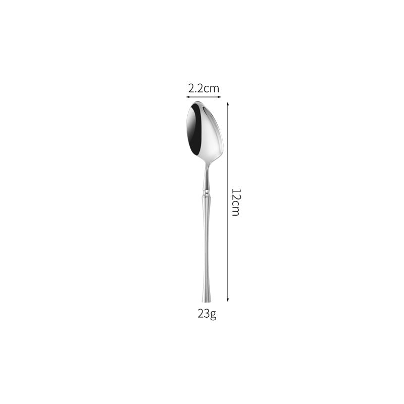 Luxurious and Elegant Dessert Knife with Precision Blade Bowlift