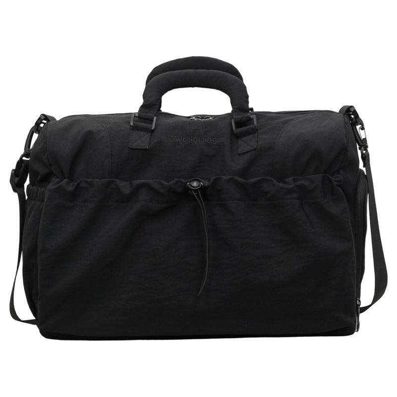 Sporty Travel Bag With Comprehensive Organizational Structure Bowlift