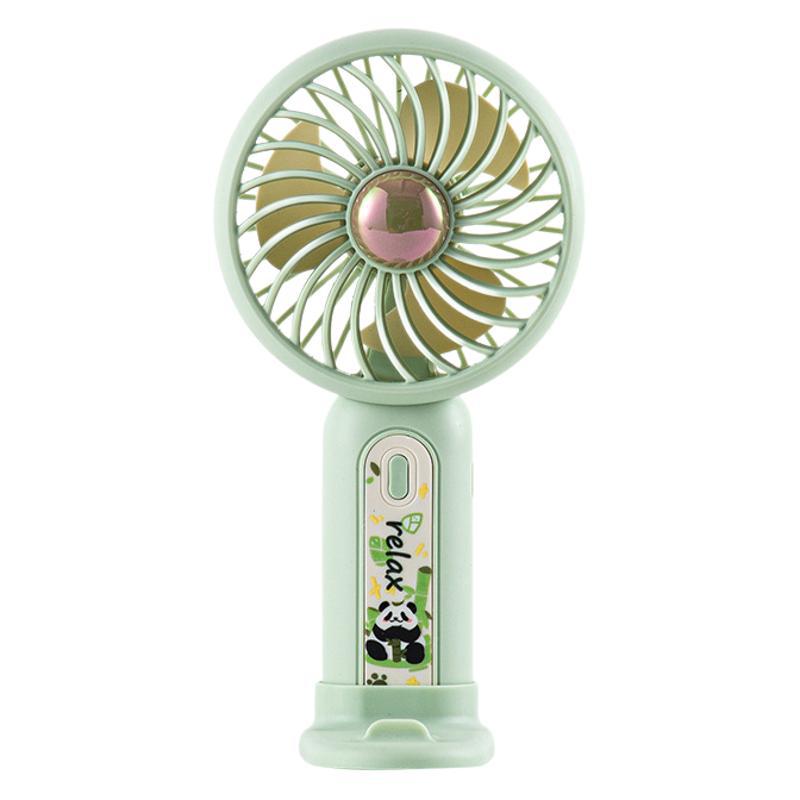 Ladies Portable Mini Hand Fan with Funny Design Bowlift