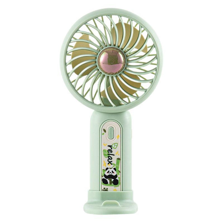 Ladies Portable Mini Hand Fan with Funny Design Bowlift