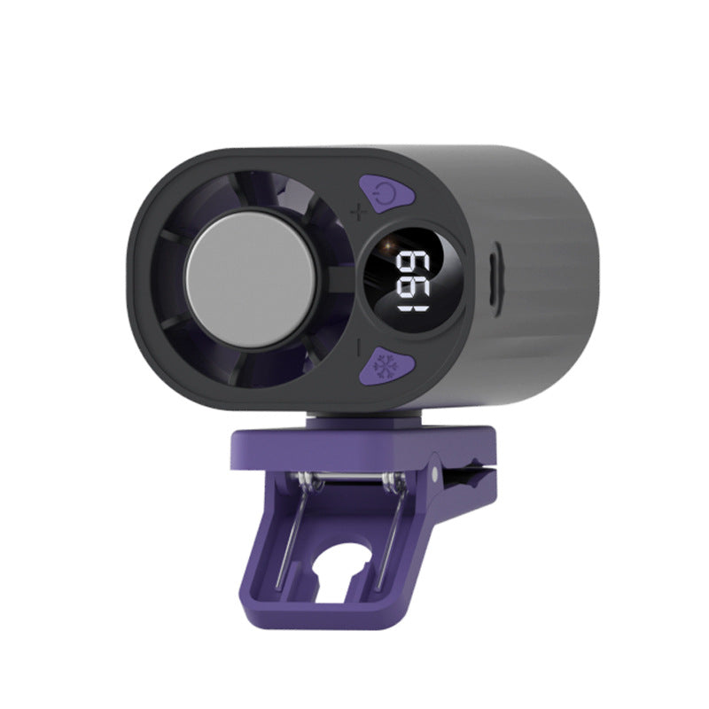 Unisex portable mini air cooler with digital temperature control Bowlift