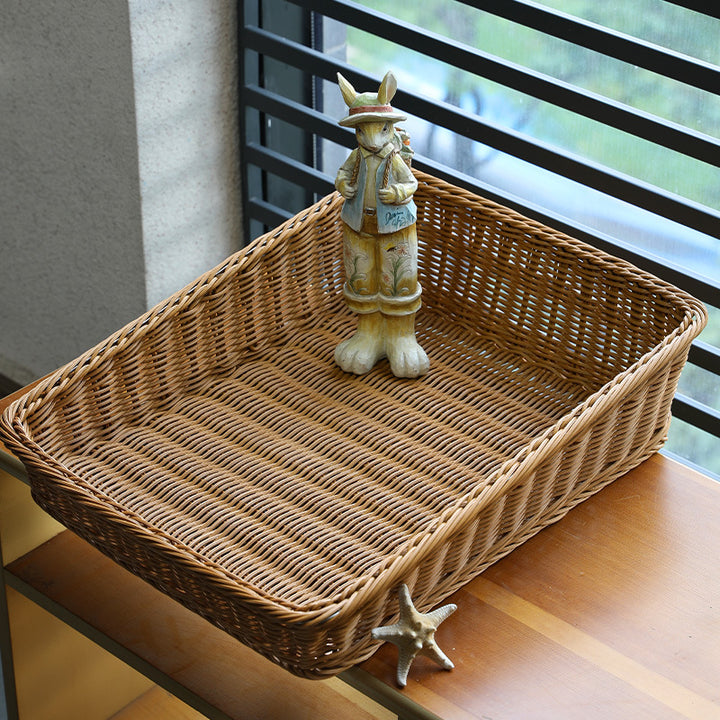Woven Storage Basket Bowlift