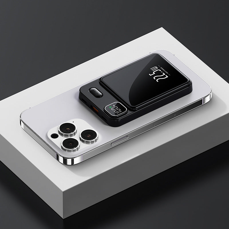 Powerful power bank with multifunctional LCD display and fast charging function Bowlift