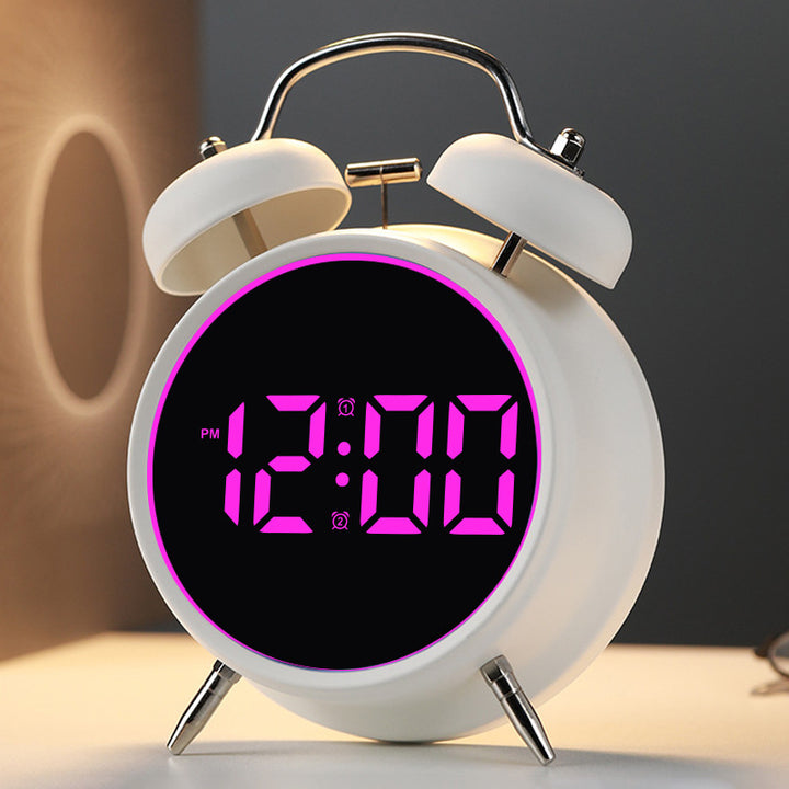 Digital alarm clock with alarm and temperature display Bowlift
