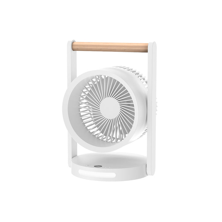 Unisex Portable Rechargeable Desk Cooling Fan with Eco-Friendly Design Bowlift