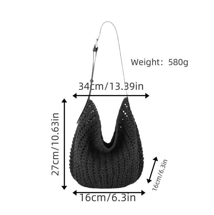 Hand-knotted shoulder bag Bowlift