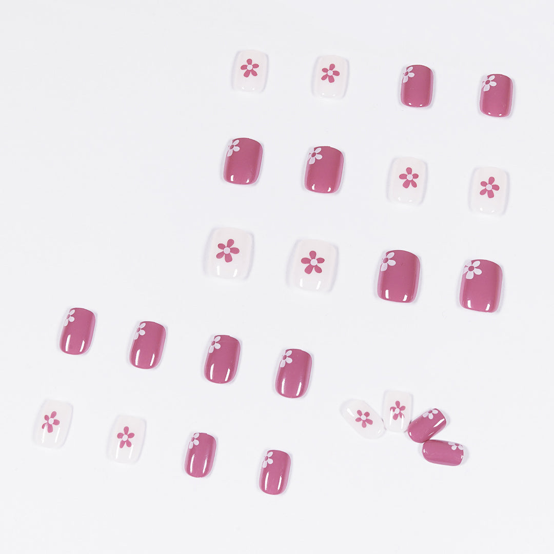 Artful Nail Art with Floral Elements Bowlift