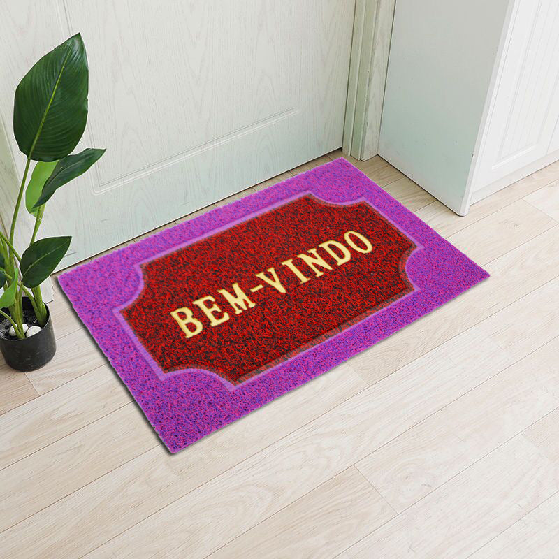 Decorative Heart-Themed Door Mat Bowlift