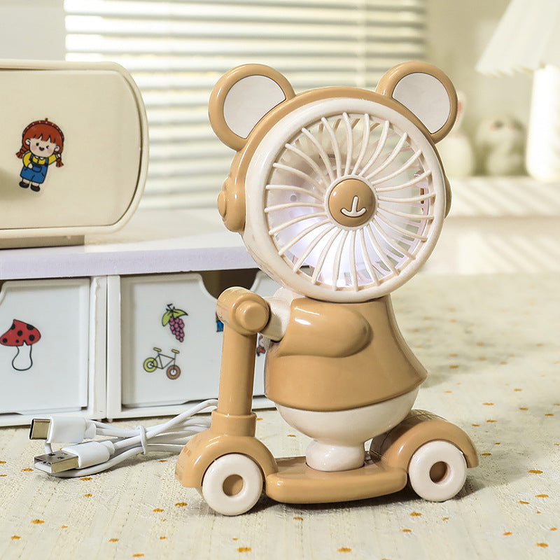 Ladies USB fan in creative animal design Bowlift
