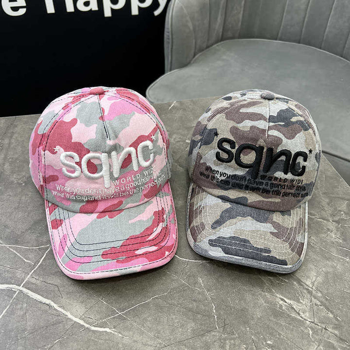 Unisex Camouflage Embroidered Baseball Hat Bowlift