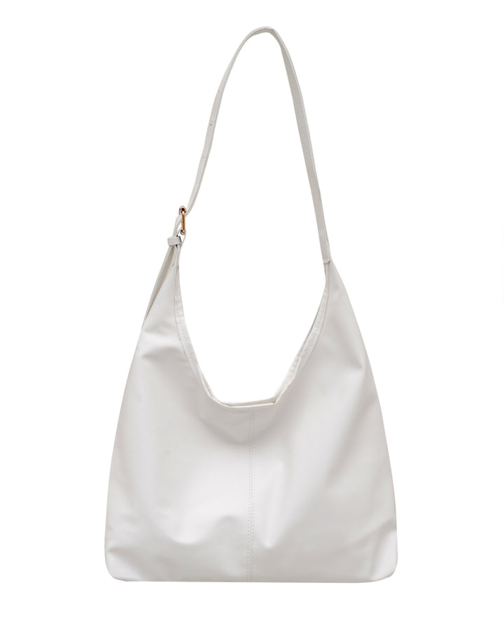 WoSpacious Soft Leather Hobo Bag Bowlift