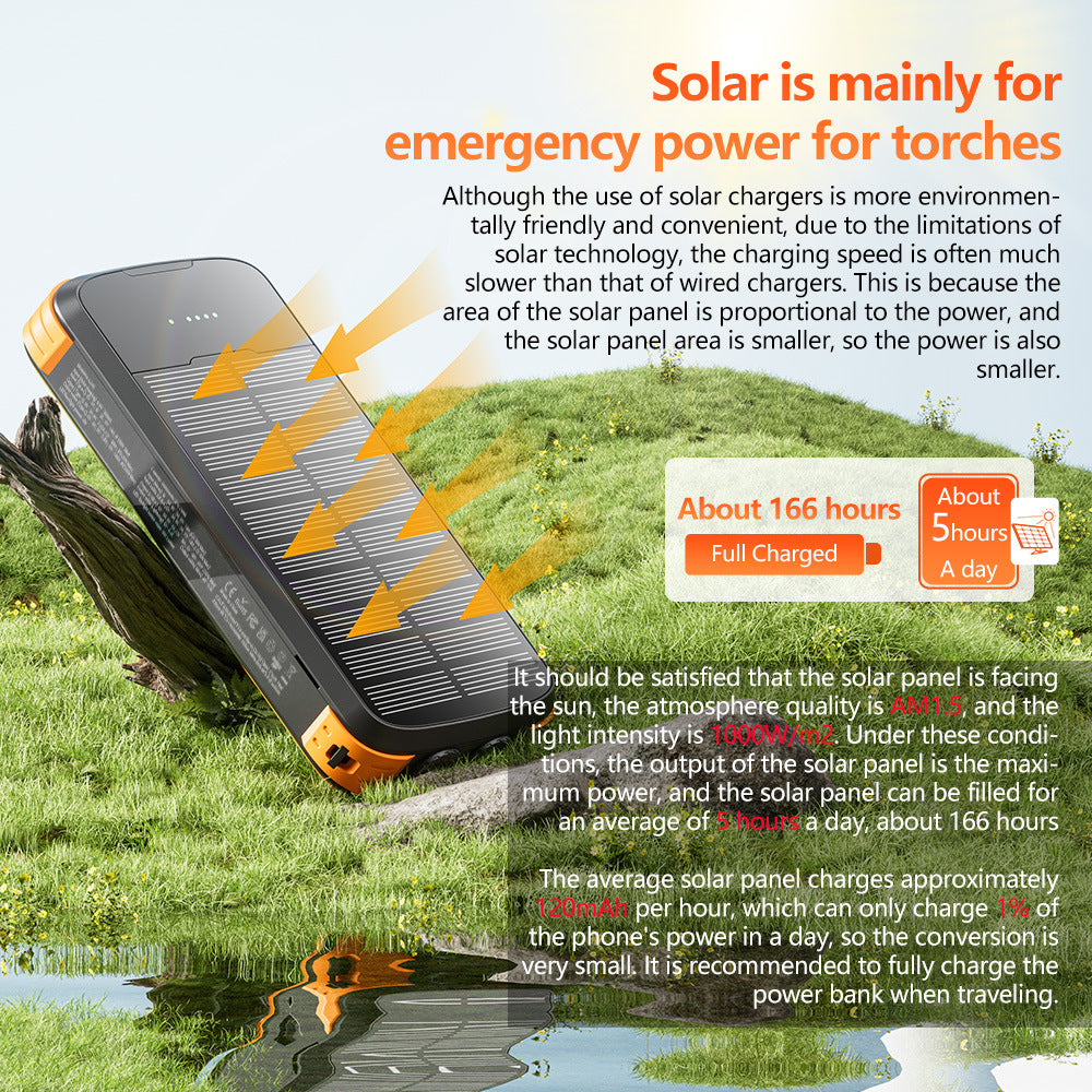 Solar charger Bowlift