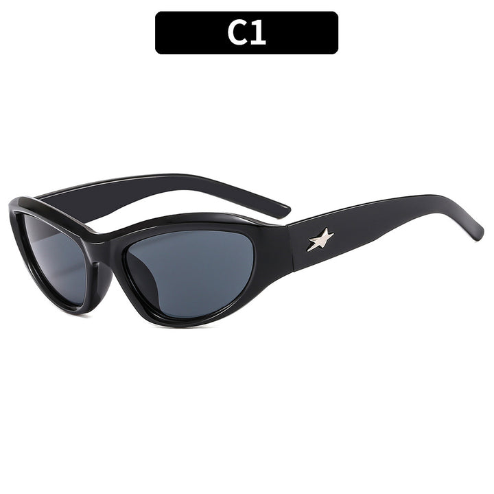Sleek Retro-Inspired Cat-Eye Sunglasses