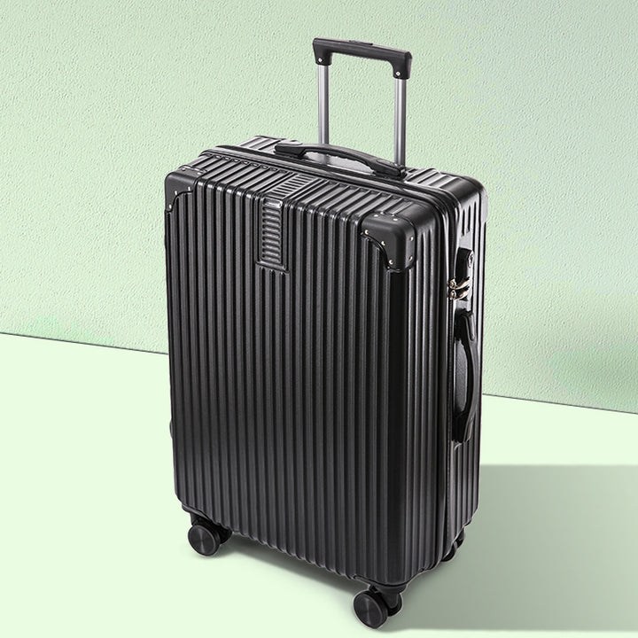 Men's Premium Dual-Layer Rolling Luggage Set Bowlift