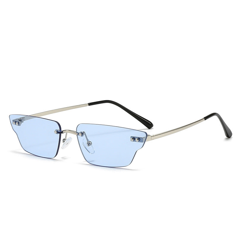 Women futuristic geometric sunglasses Bowlift