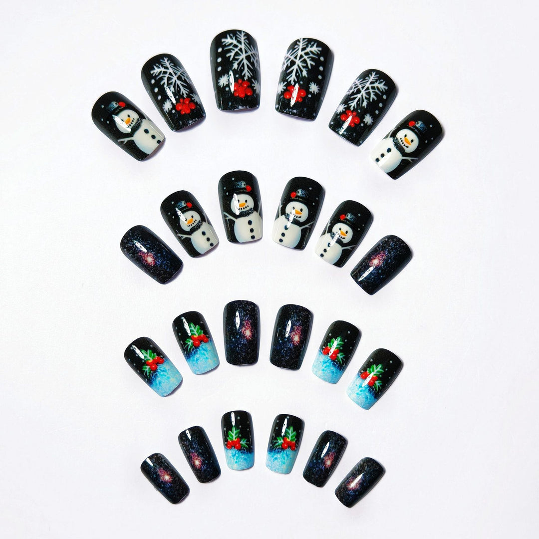Winter Nail Art Bowlift