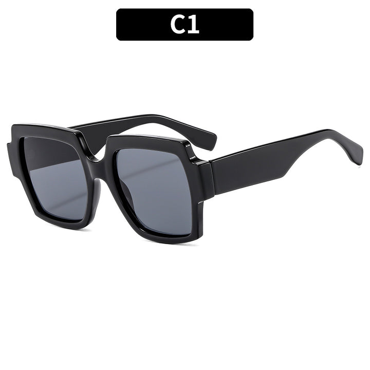 Bold Artistic Geometric Sunglasses