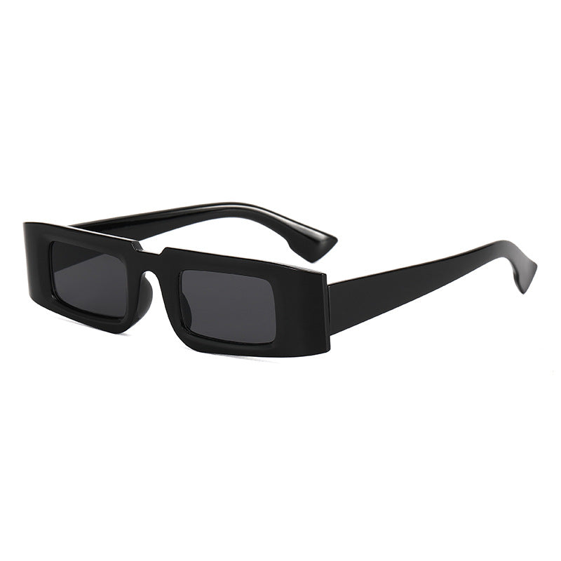 Ladies Fashion Square Sunglasses with Animal Print Bowlift