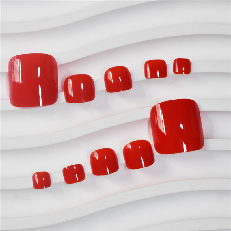 Glossy Nail Art Press-On Set Bowlift