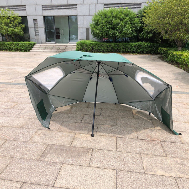 UV-repellent beach umbrella Bowlift
