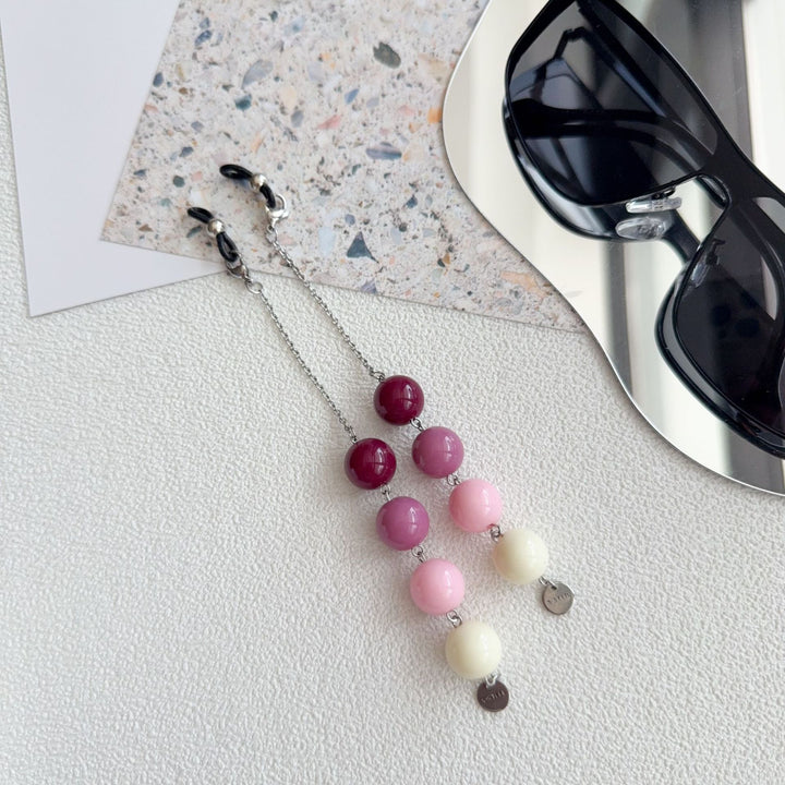 Colorful Beaded Eyewear Chain Bowlift