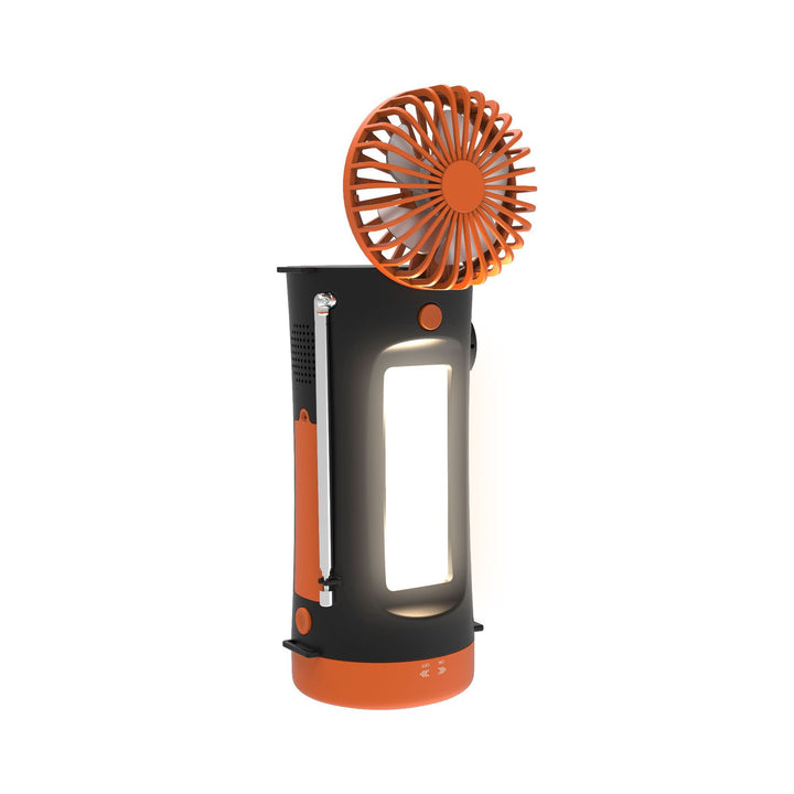 Portable Rechargeable Fan and Lantern Bowlift