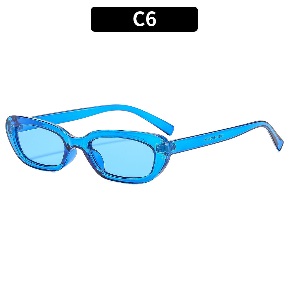 Fashion-Forward Vintage Rectangle Sunglasses