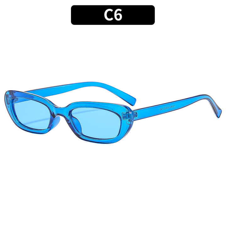 Fashion-Forward Vintage Rectangle Sunglasses