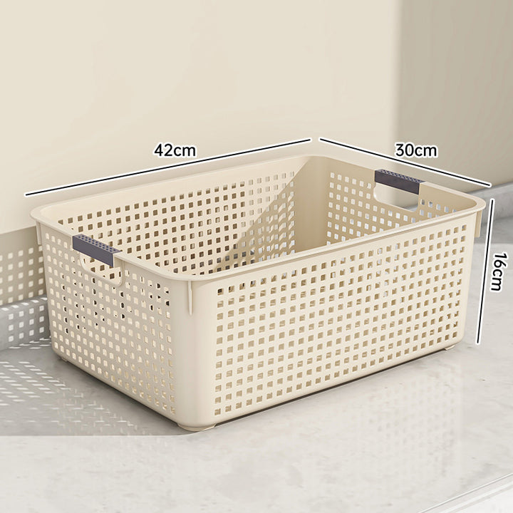 Women Versatile and Elegant Storage Basket with Sturdy Handles Bowlift