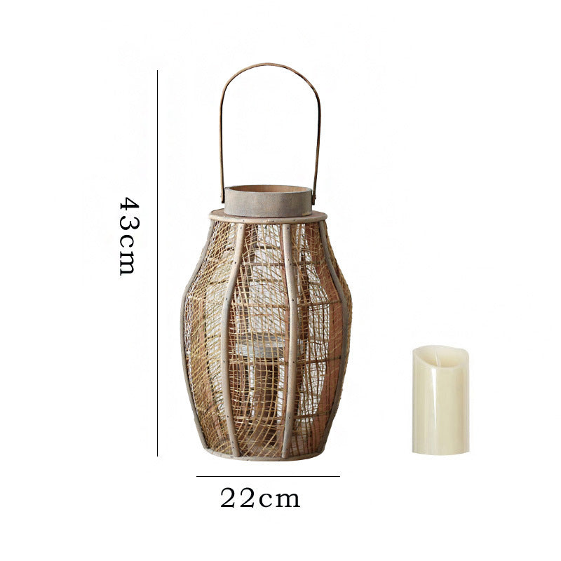 Decorative Rattan Lamp Bowlift
