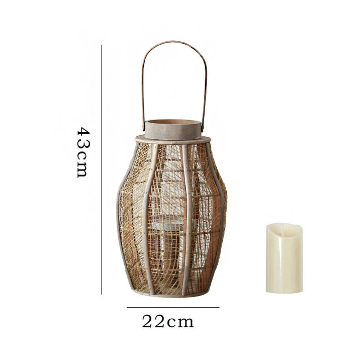 Decorative Rattan Lamp Bowlift