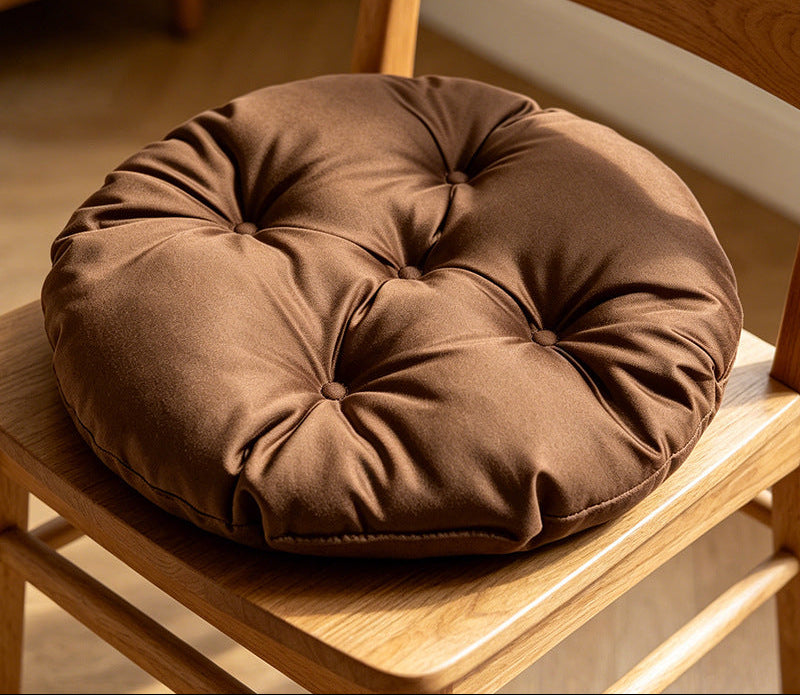 Plush Tufted Chair Cushion Bowlift