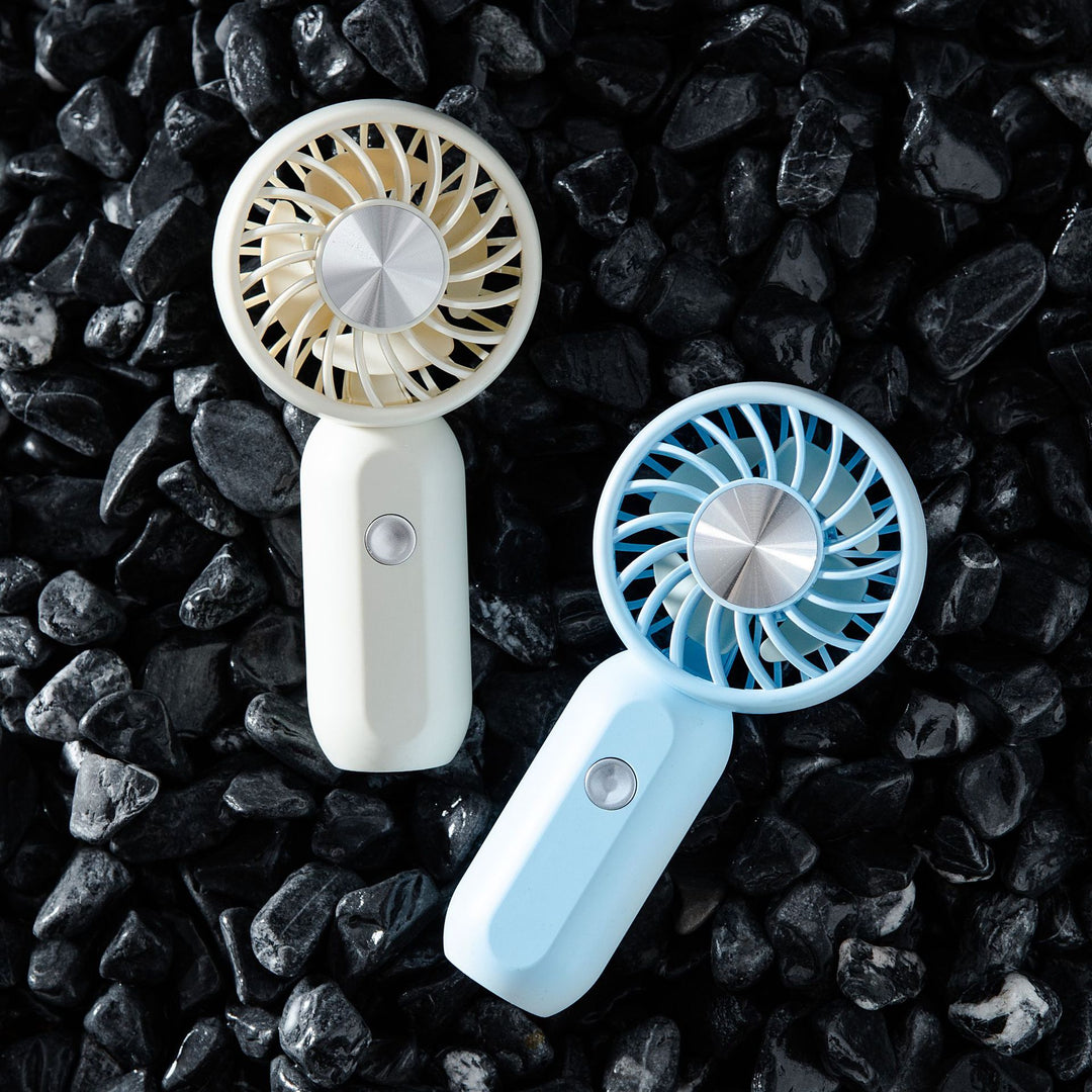 Women's portable mini fan with ergonomic grip technology Bowlift