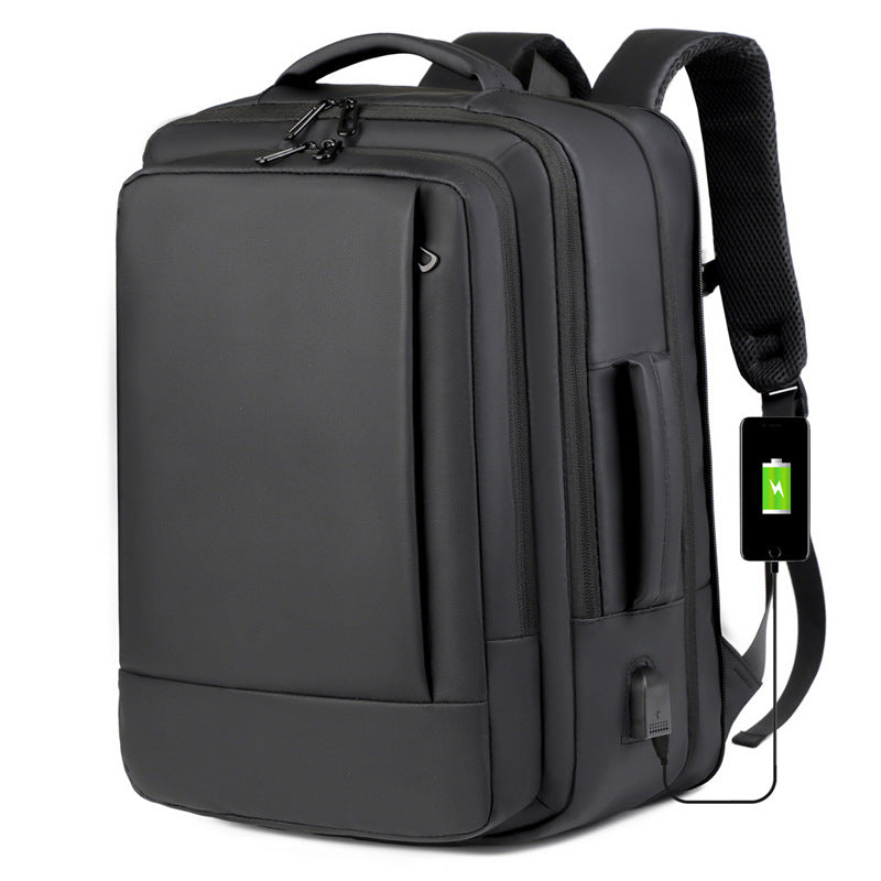 Multi-Compartment Travel Backpack Bowlift