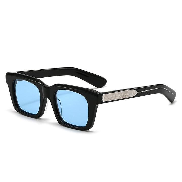 Women's square sunglasses with clear gradient and UV protection Bowlift