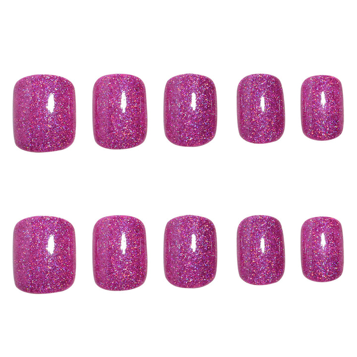 Glittering Press-On Nail Tips Bowlift